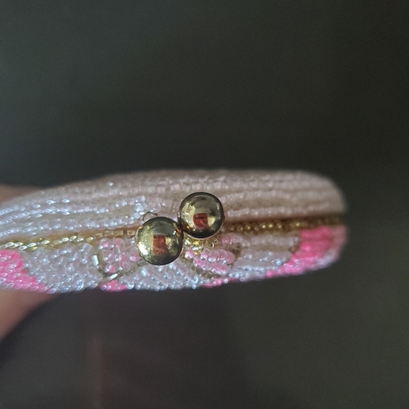 Antique Vintage Beaded Coin Purse - Picture 3 of 8